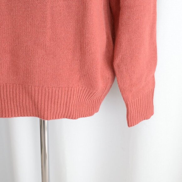 NWOT Aritzia Wilfred 100% Cashmere Montpellier Luxe Turtleneck Dusty Rose Sz M - Picture 6 of 7